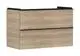 Hansgrohe-HG-Xelu-Q-Waschtischunterschrank-Eiche-Natur-980-475-mit-2-Schubkaesten-fuer-Waschtisch-Mattschwarz-54033670 gallery number 1